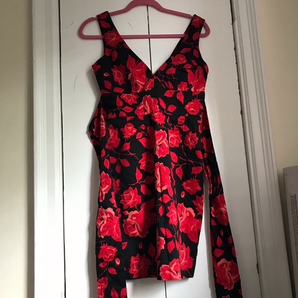 Red dress